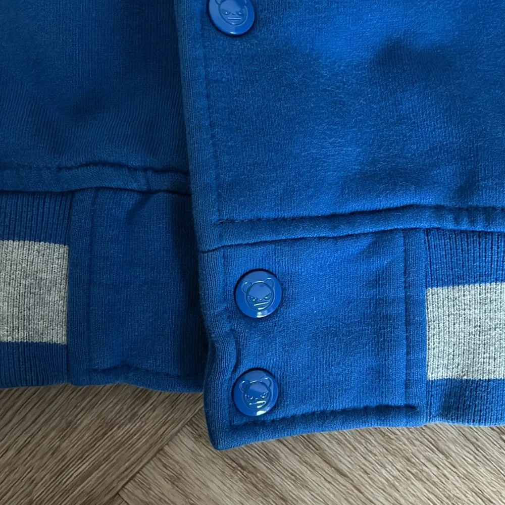 Hipanda Blue and Gray Varsity Jacket - Picture 10 of 10